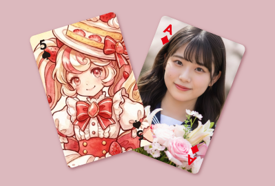 オリジナルトランプ印刷