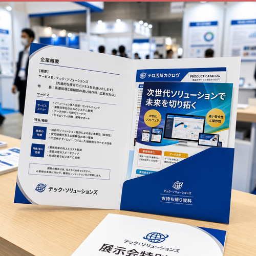 ポケットファイル印刷