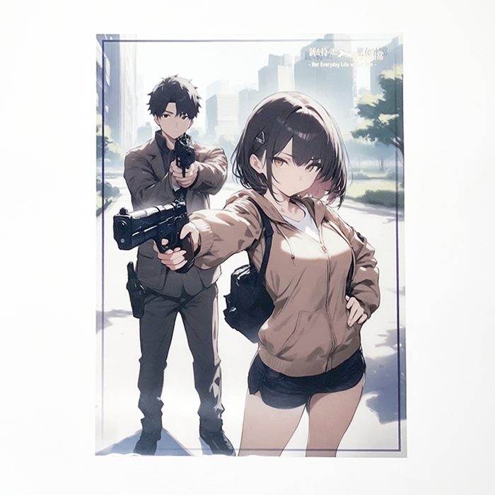 クリアポスター印刷