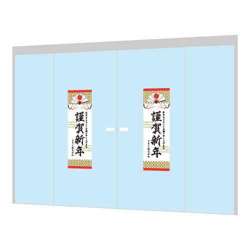 短冊・長尺ポスター（オンデマンド印刷）