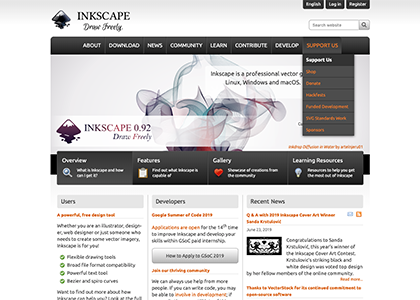 Inkscape（インクスケープ）