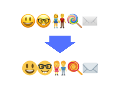 絵文字の使用について