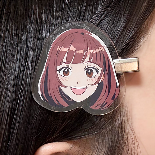 生首ヘアクリップ