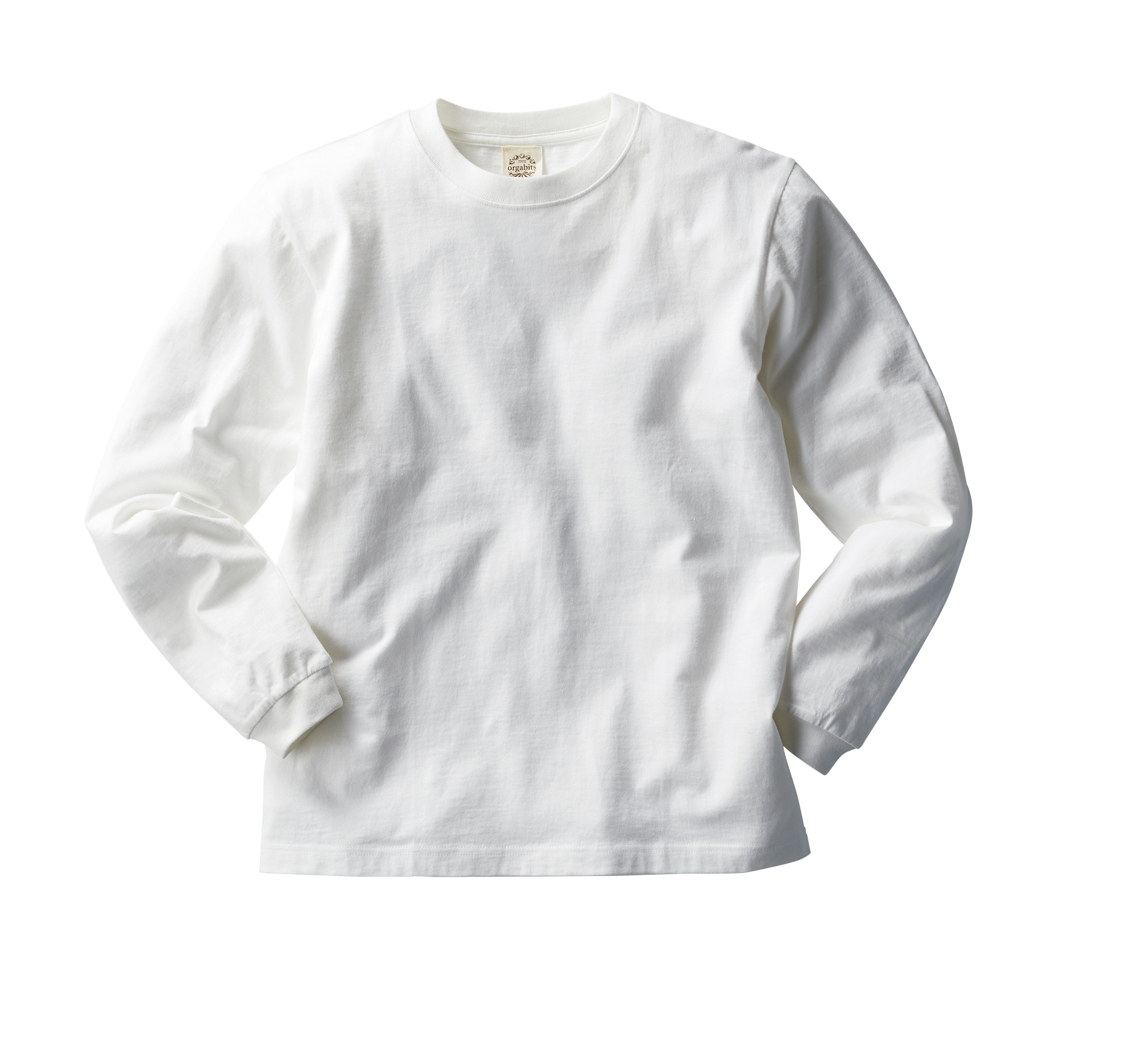 オーガニックコットンロングスリーブTシャツ