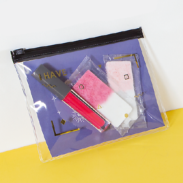 クリアスライダーポーチ